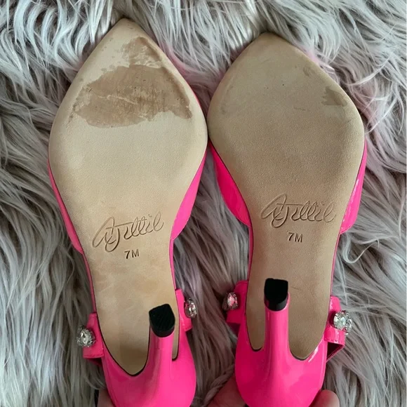 Aminah Abdul Jillil Soleil Slingback Barbie Heels - Picture 9 of 13